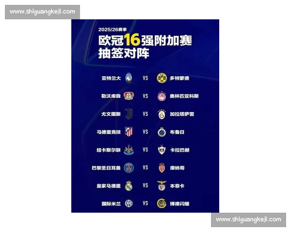 欧冠官网最新资讯全面解析顶级球队赛程与精彩对决盘点